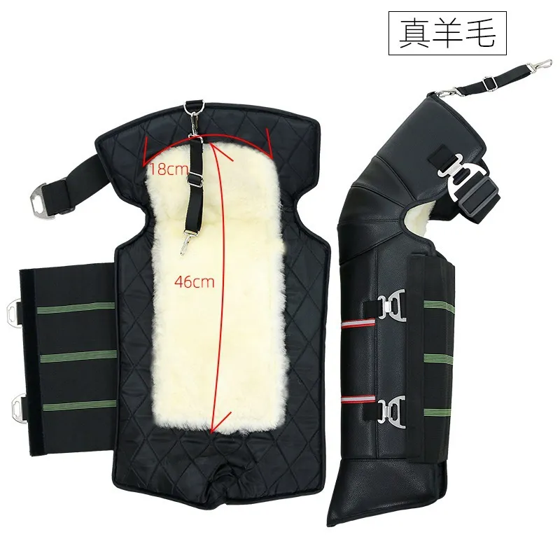 Cycling Gear To Keep You Warm - Wool motorcycle knee pads to keep