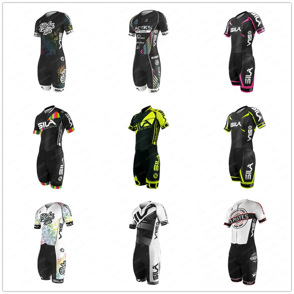 Triathlon Cycling Kit - Sila Sport Cycling Jersey Men Triathlon