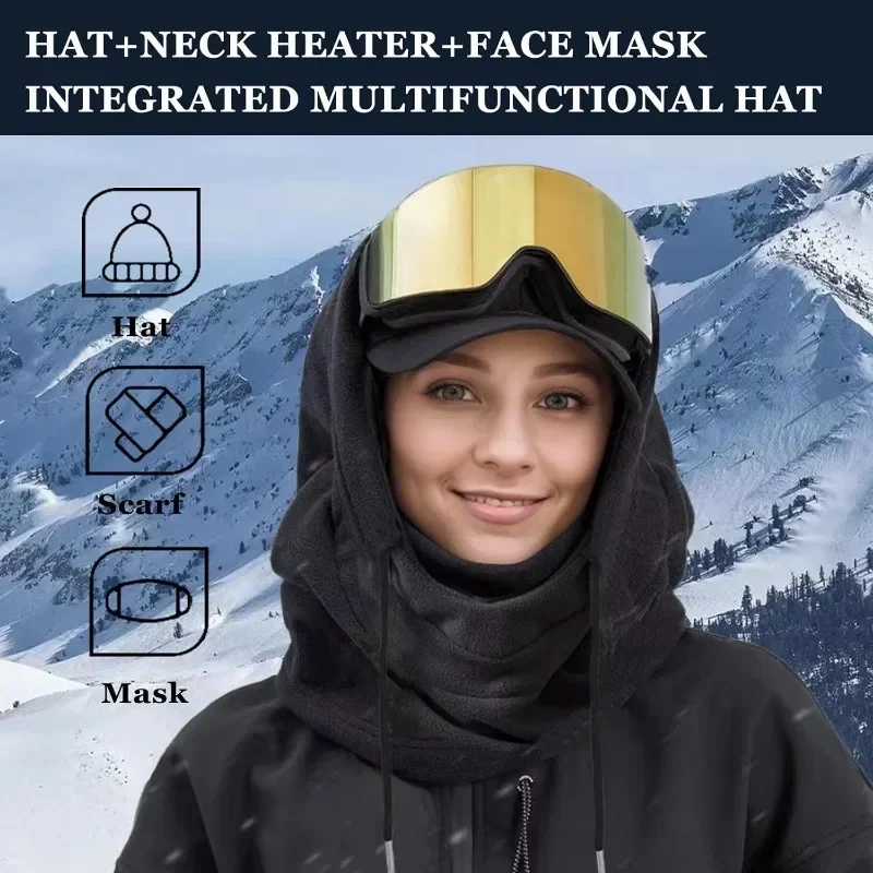 Mens Plush Lining Beanie Winte - Cycling Gear To Keep You Warm ulasan dan harga