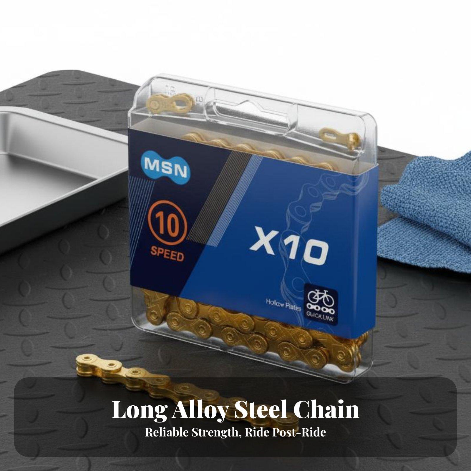 High Strength Bicycle Chain 12 - Cycling High Gear ulasan dan harga