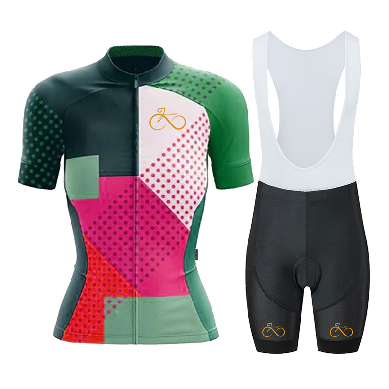 Fashion Cycling Set Women Cycl - Triathlon Cycling Kit ulasan dan harga