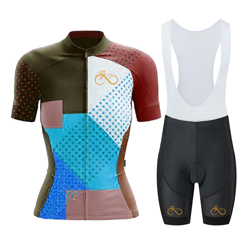 Fashion Cycling Set Women Cycl - Triathlon Cycling Kit ulasan dan harga