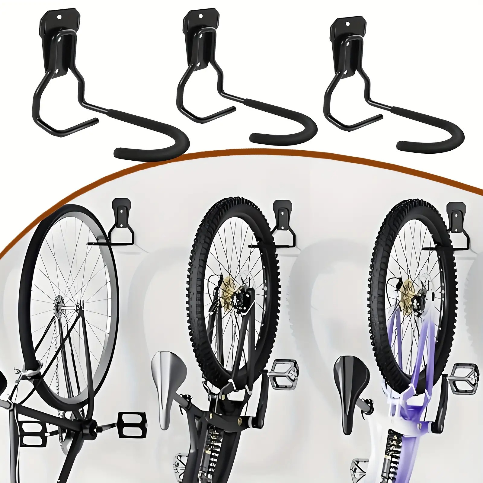 Bicycle Wall Mount Hook Adjust - Cycling Gear Wall Organizer ulasan dan harga