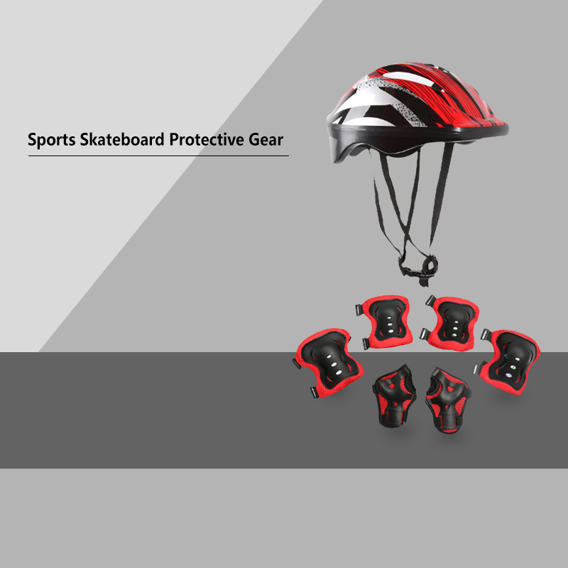 7Pcs/Set Kids Knee Pads and El - Cycling High Gear ulasan dan harga