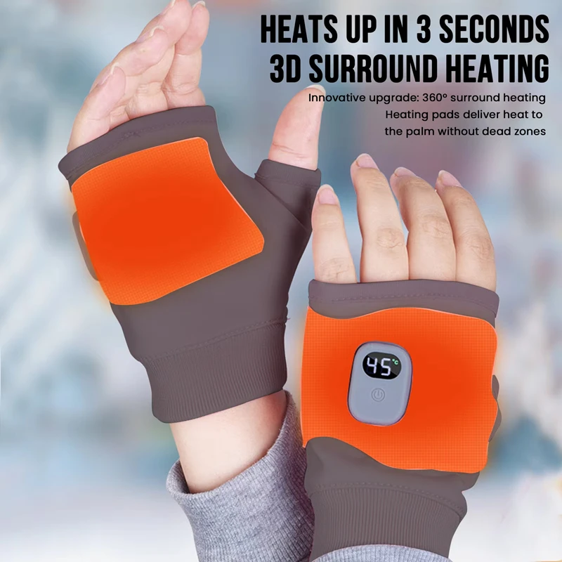 USB Powered Heating Gloves wit - Cycling Gear Temperature ulasan dan harga