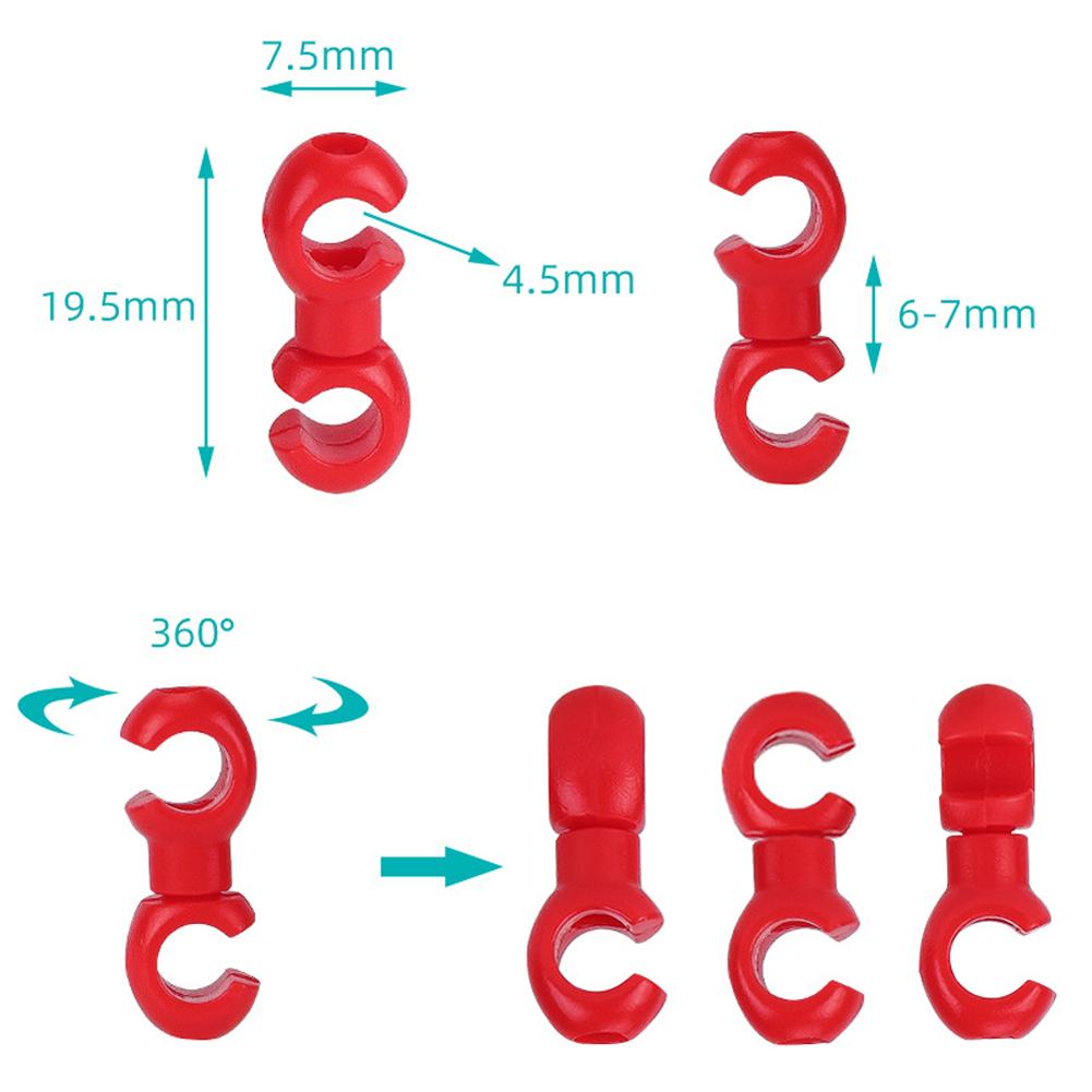 10pcs Bicycle Cable Clip Bicyc - Cycling Gear Guide ulasan dan harga