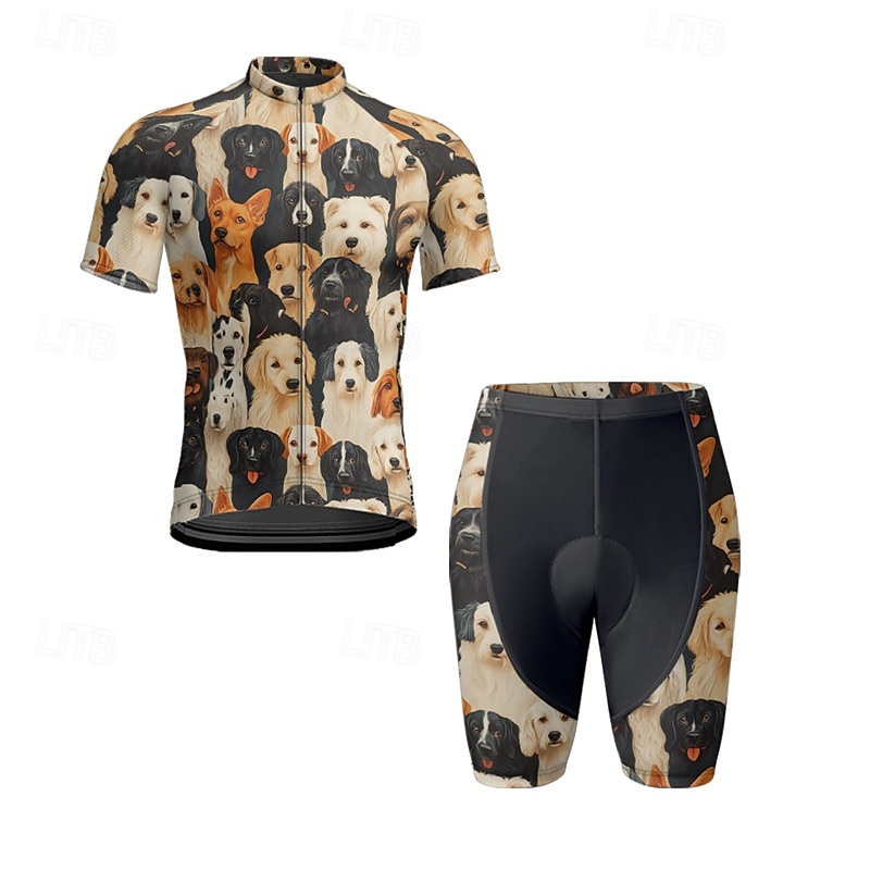 New Cycling Jersey Set Men Sho - Triathlon Cycling Kit ulasan dan harga
