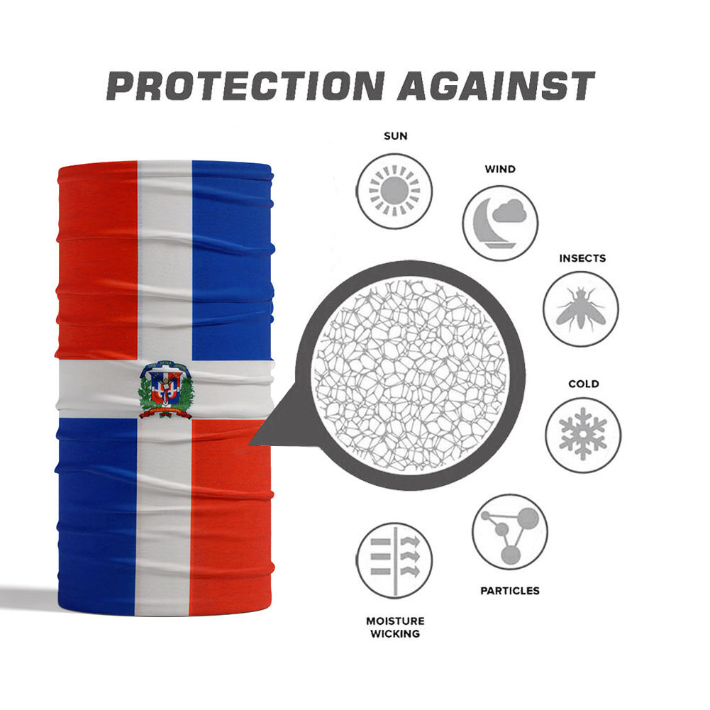 Dominica National Flag Bandana - Gear In Cycling ulasan dan harga