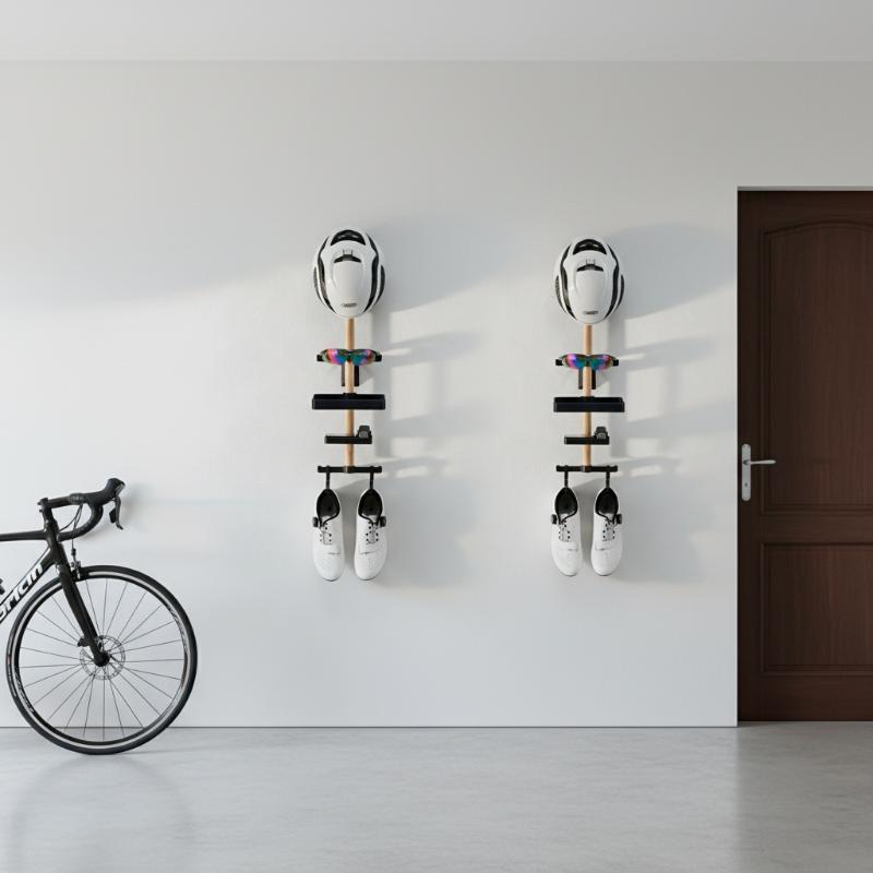 Bicycle Desktop Organizer Disp - Cycling Gear Wall Organizer ulasan dan harga