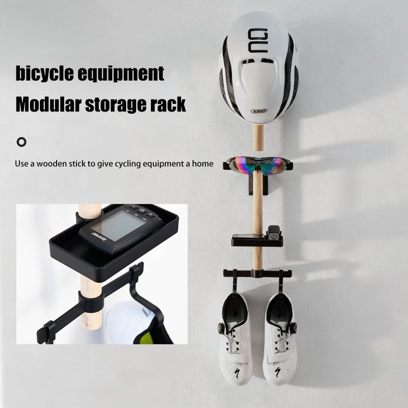 Bicycle Desktop Organizer Disp - Cycling Gear Wall Organizer ulasan dan harga