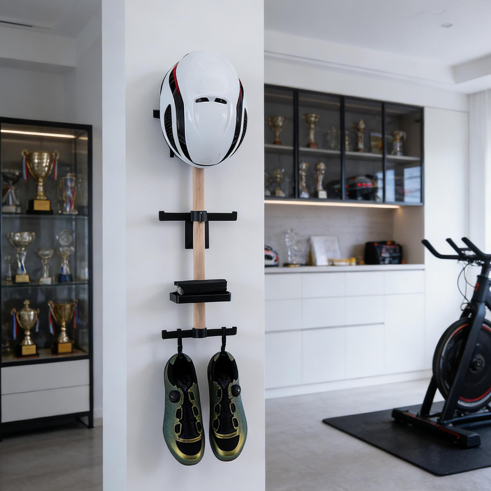Vertical Cycling Gear Organize - Cycling Gear Wall Organizer ulasan dan harga