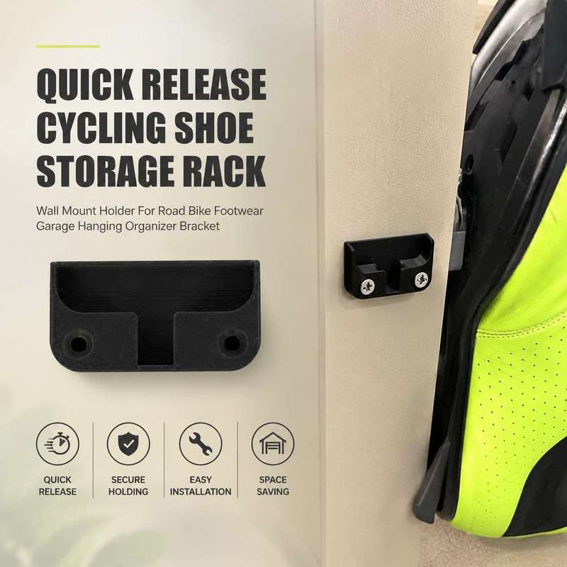 Quick Release Cycling Shoe Sto - Cycling Gear Wall Organizer ulasan dan harga