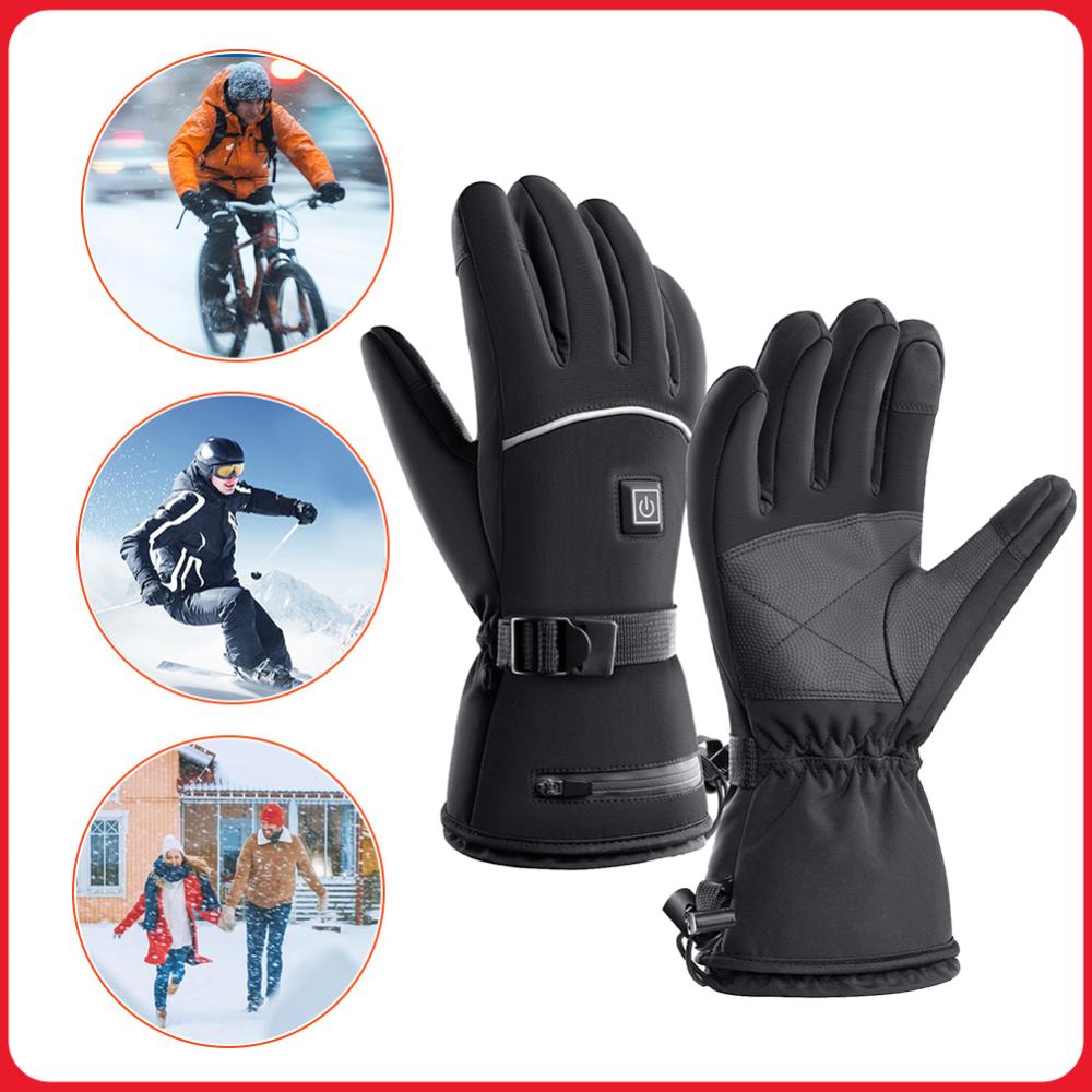 Touch Screen Heated Gloves Col - Cycling Gear Temperature ulasan dan harga