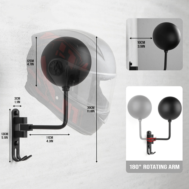 Premium Aluminum Alloy Stainle - Cycling Gear Wall Organizer ulasan dan harga