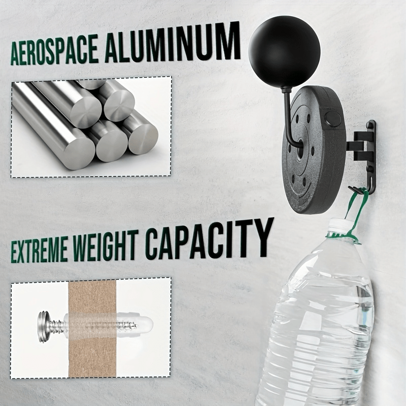 Premium Aluminum Alloy Stainle - Cycling Gear Wall Organizer ulasan dan harga