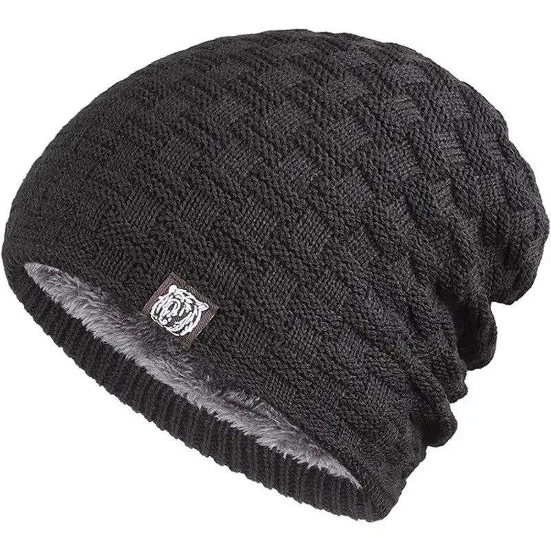 Mens Plush Lining Beanie Winte - Cycling Gear To Keep You Warm ulasan dan harga