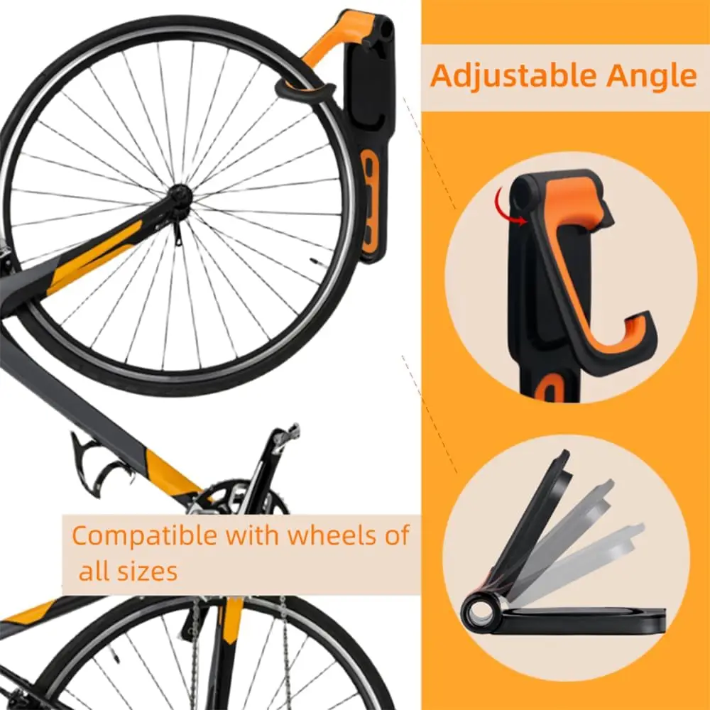 1PC Bicycle Wall Mount Rack Mt - Cycling Gear Wall Organizer ulasan dan harga