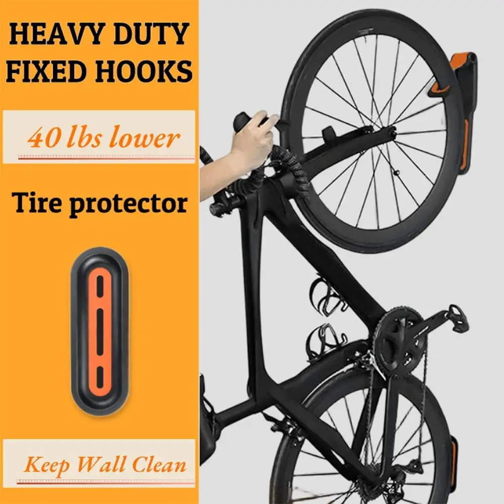 1PC Bicycle Wall Mount Rack Mt - Cycling Gear Wall Organizer ulasan dan harga