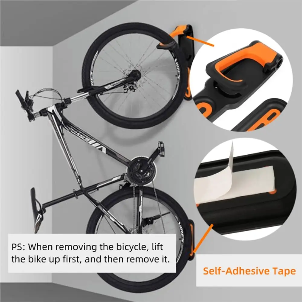 1PC Bicycle Wall Mount Rack Mt - Cycling Gear Wall Organizer ulasan dan harga