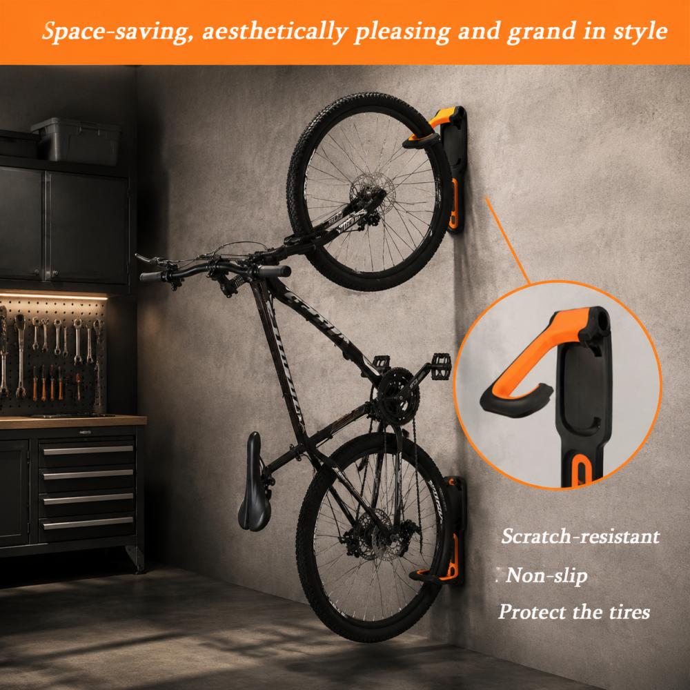 DOMEN Bicycle Wall Mount Rack  - Cycling Gear Wall Organizer ulasan dan harga