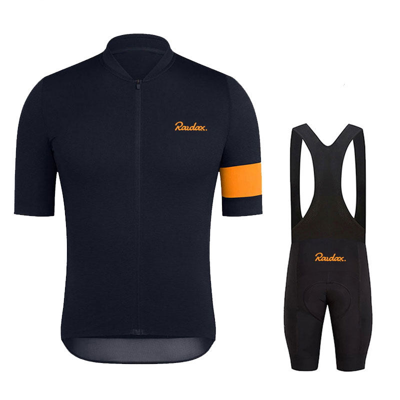 Raudax Men Short Sleeve cyclin - Triathlon Cycling Kit ulasan dan harga