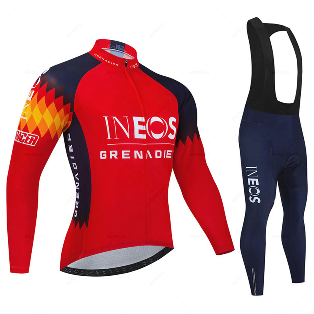 Ineos Team Men Spring Sport Cy - Triathlon Cycling Kit ulasan dan harga