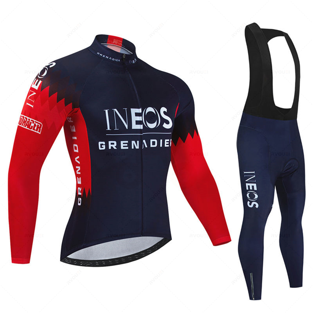 Ineos Team Men Spring Sport Cy - Triathlon Cycling Kit ulasan dan harga