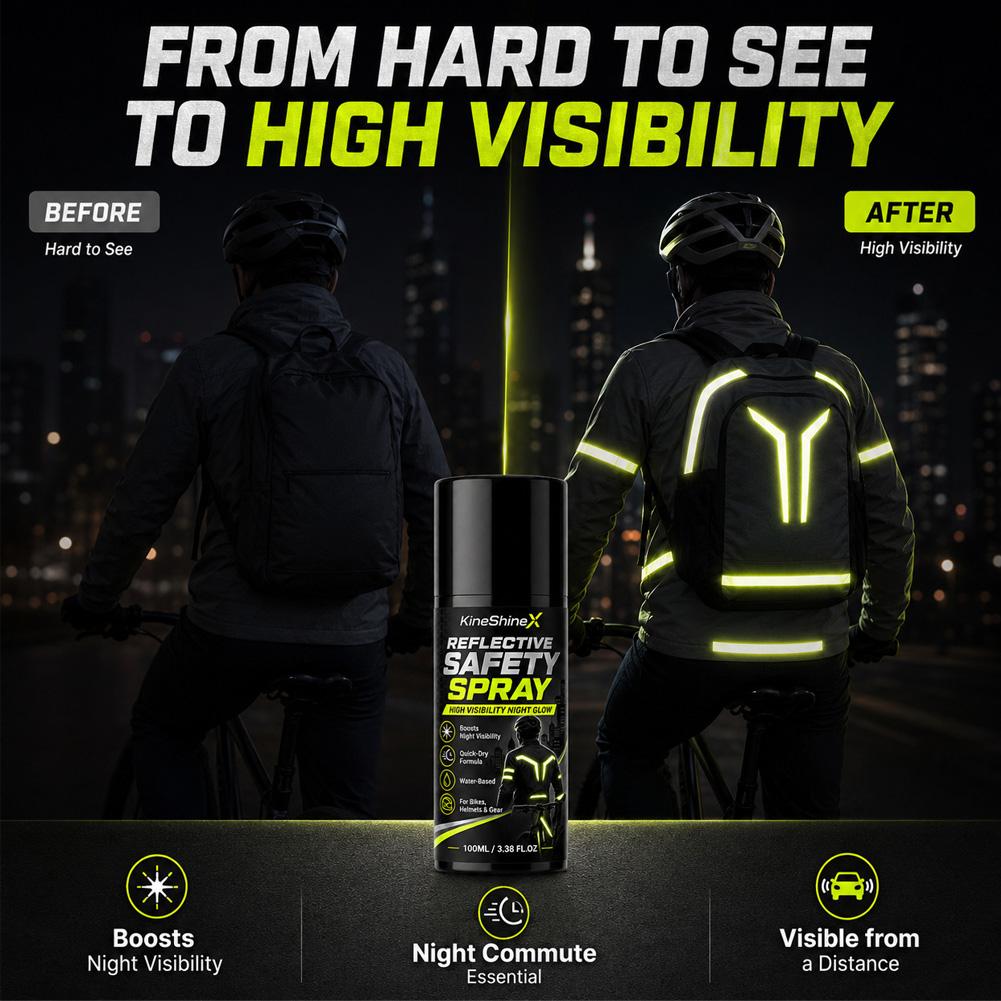 Night Reflective Safety Spray  - Cycling High Gear ulasan dan harga