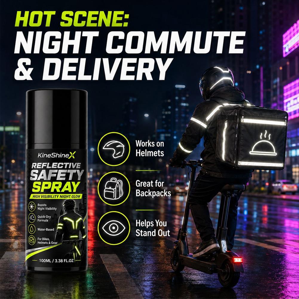 Night Reflective Safety Spray  - Cycling High Gear ulasan dan harga
