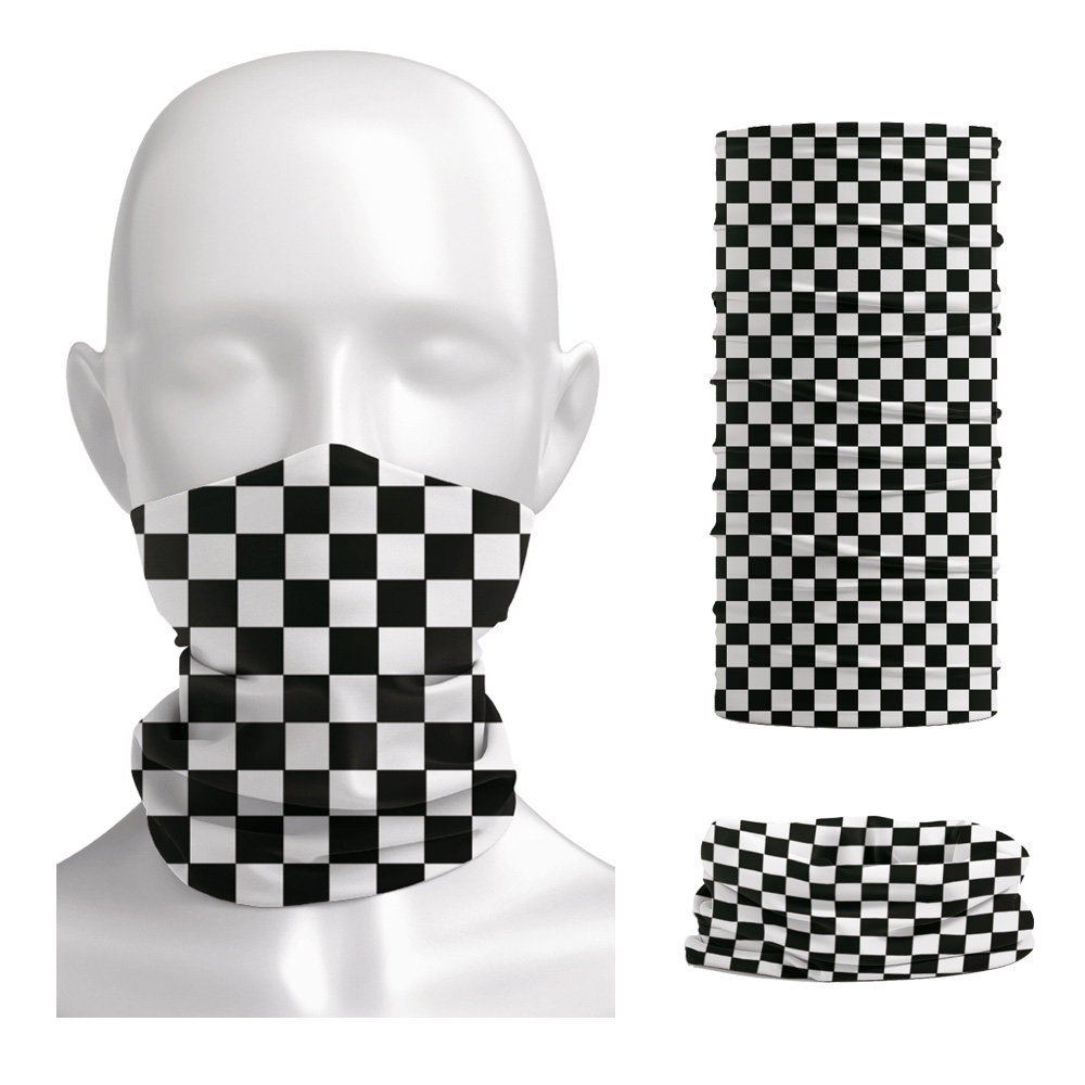 Checkered Ska Printed Headband - Gear In Cycling ulasan dan harga