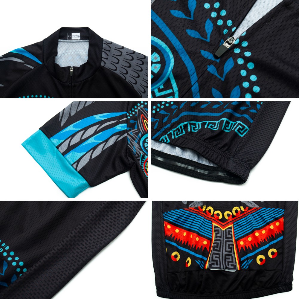 Men Short Sleeves Cycling Jers - Triathlon Cycling Kit ulasan dan harga